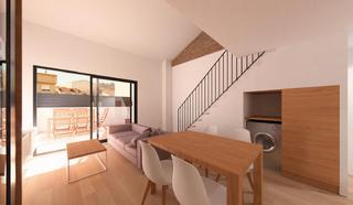 Dúplex  Carrer infant marti,de l'. Dúplex de obra nueva, 2 habitaciones dobles y terraza en ca naur