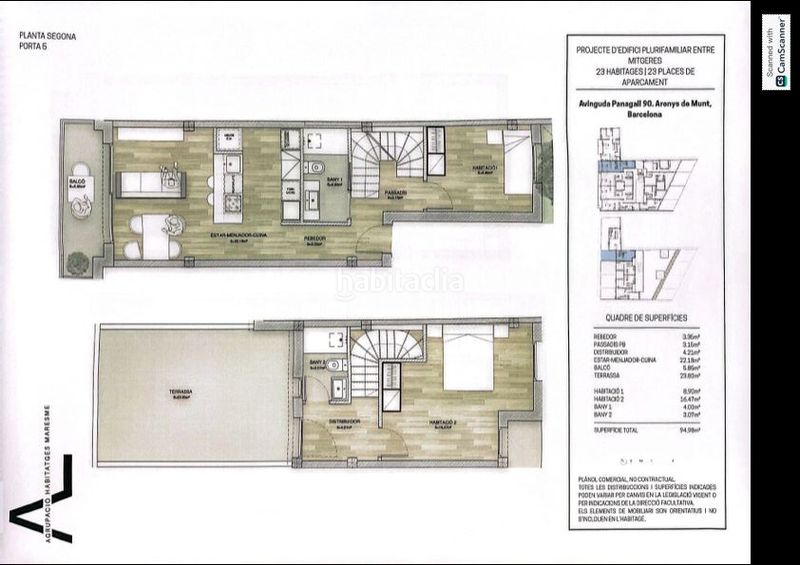 Foto 23bfa159-a2bd-458d-a1a7-218e60f30a15. Dúplex amb calefacció a Arenys de Munt