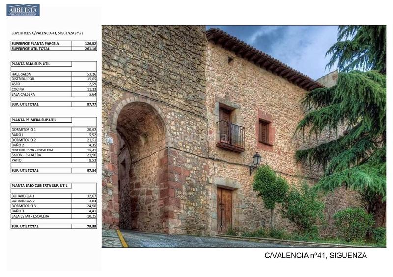 Foto 327f80c0-4a5c-423a-9050-8e4ec8621aa8. Casa agencia inmobiliaria arbeteta, vende casa en sigenza. en Sigüenza