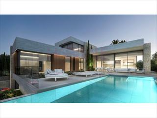 Maison à San Antón. Proyecto para una magnífica villa moderna de 358,06 m2 de constr