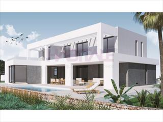 Maison à Cap Martí - El Tossalet - Pinomar. Excelente proyecto de una villa de lujo independiente con piscin