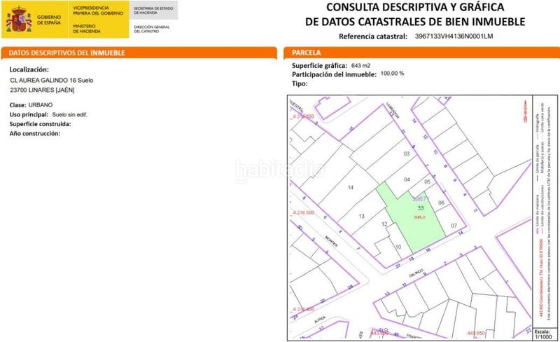 Foto b7750a41-0814-4df4-966d-0f9b33ce5d82. Terreno residenziale in La Zarzuela - San José - Belén Linares