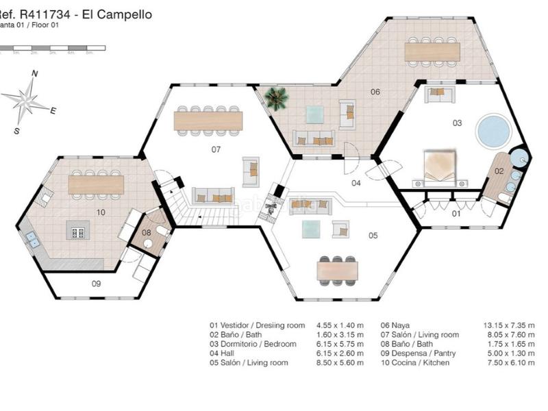 Foto d3cc9697-28f1-4c2a-8c00-5d55412f7760. Casa amb piscina a Pueblo Acantilado-Lanuza Campello (el)