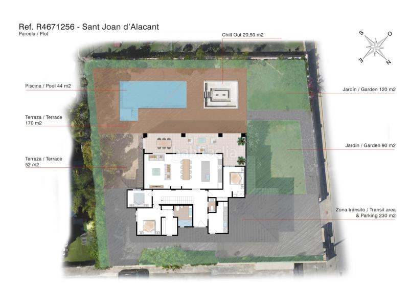 Foto 6a69dd53-fd6b-4f28-9dad-1bc51b103525. Casa amb piscina a La Font-Mezquitas San Juan de Alicante