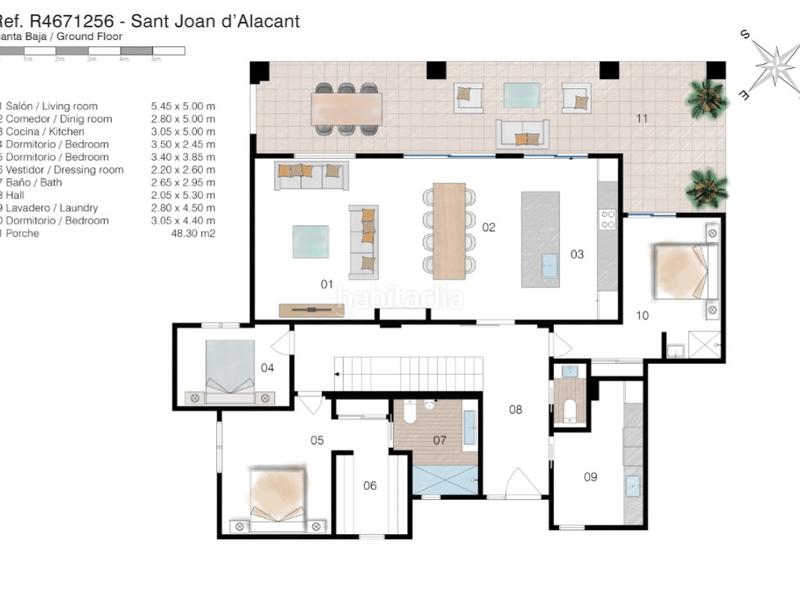 Foto abb6ffe4-1bd4-4857-ac84-ffc9c77106f0. Casa amb piscina a La Font-Mezquitas San Juan de Alicante