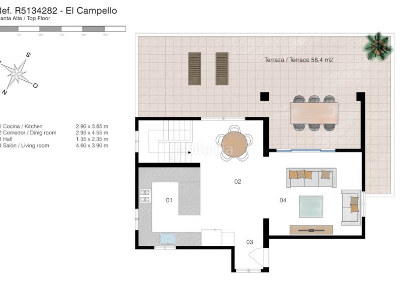Foto 1a6fd57d-b57b-41a7-afb5-3e9fdaf9a101. Casa a calle apareguda de l' 14 a Pueblo Acantilado-Lanuza Campello (el)