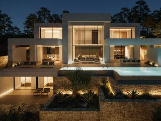 Casa en La Granadella - Costa Nova. Villa contemporánea de lujo con espectaculares vistas panorámica