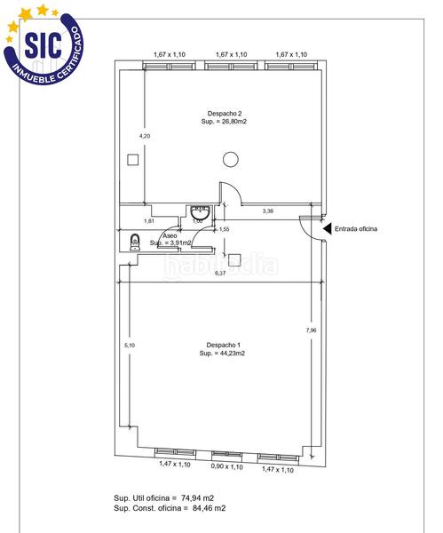 Foto 6bca6c3c-d580-403b-b4d3-5fe4929c1dbf. Büro in calle mayor 74 in Casco Histórico Castellón de la Plana
