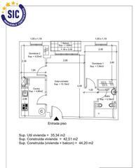 Appartement à Calle goya 102. Piso céntrico en el pueblo y a pocos metros de la playa