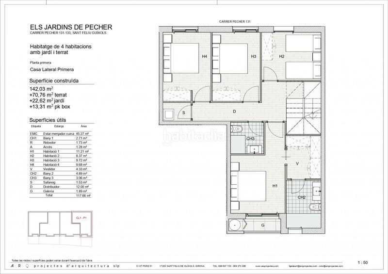 Foto 5c461cc4-7ed2-4b06-b0d1-94fe1a9c3ccf. Maison jumelée avec chauffage parking dans Mas Trempat-Sant Amanç-Casa Nova Sant Feliu de Guíxols
