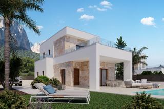 Casa a Polop. Top of polop villas  villas contemporáneas con vistas al mar y c