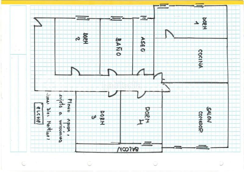 Foto d6afa7c1-c2fa-4161-95b5-be2de3b63dfb. Piso gran vivienda de 4 hab en pza de madrid en Carrús Oeste Elche / Elx