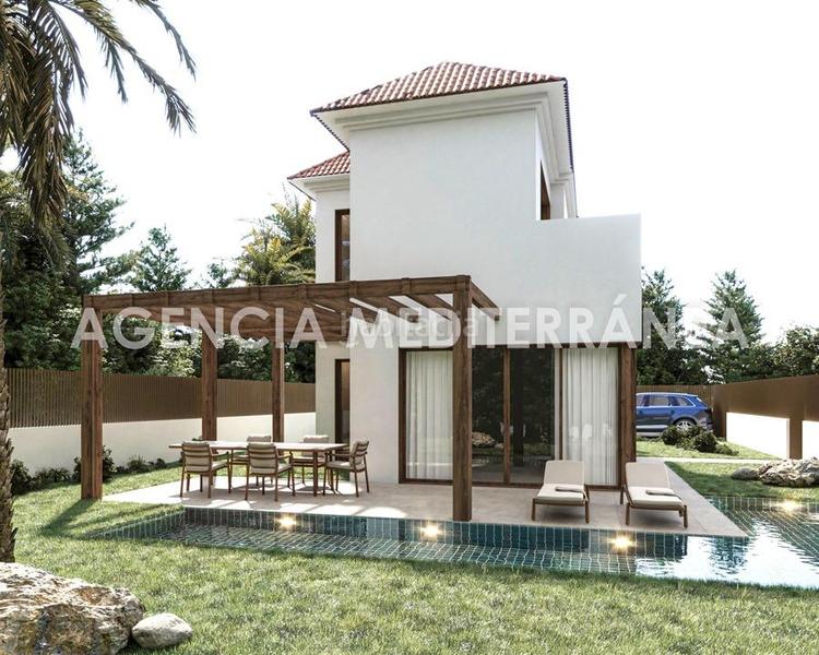Foto 5502195d-04b2-41d2-a3ff-5855f07a54f2. Chalet obra nueva en deniamarquesa en La Pedrera-Vessanes Dénia