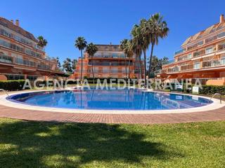Àtic a L'Almadrava - L'Estanyó. Ático dúplex con terraza en primera línea de playa y vistas pano