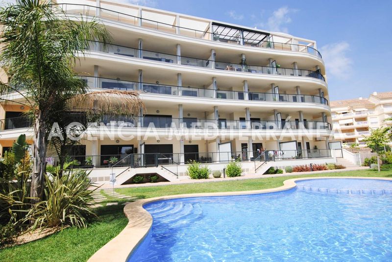 Foto 615c41ca-9ff5-4ba6-8abf-a8d40299af11. Apartament amb calefacció aparcament piscina a Les Bassetes - El Marjal Dénia