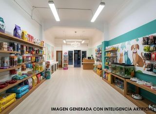 Lloguer Local Comercial a Gran Via. Local representativo de techos altos en pleno ensanche