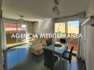 Miete Dachwohnung in L´Eixereta. Espectacular áticodúplex en alquiler con gran terraza, garaje, e