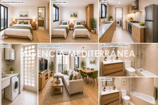 Penthouse in Bellreguard. Vivienda en segunda planta y 4 áticos dúplex a estrenar en bellr