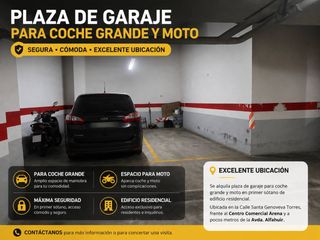 Lloguer Aparcament cotxe a Calle santa genoveva torres 26. Garaje en alquiler en sant llorenç