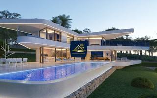 Chalet en Cap Martí - El Tossalet - Pinomar. Villa claudia  villa de lujo moderna con vistas al mar en jávea