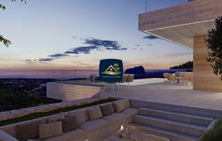 Chalet en La Fustera. Villa de lujo con vistas al mar en benissa  experto inmobiliario