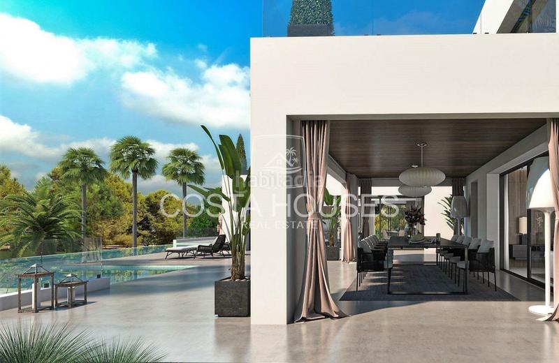 Foto ac7f4323-c878-46cd-8ac0-1f3ae422fbbe. Xalet amb calefacció aparcament piscina a Las Rotas / Les Rotes Dénia