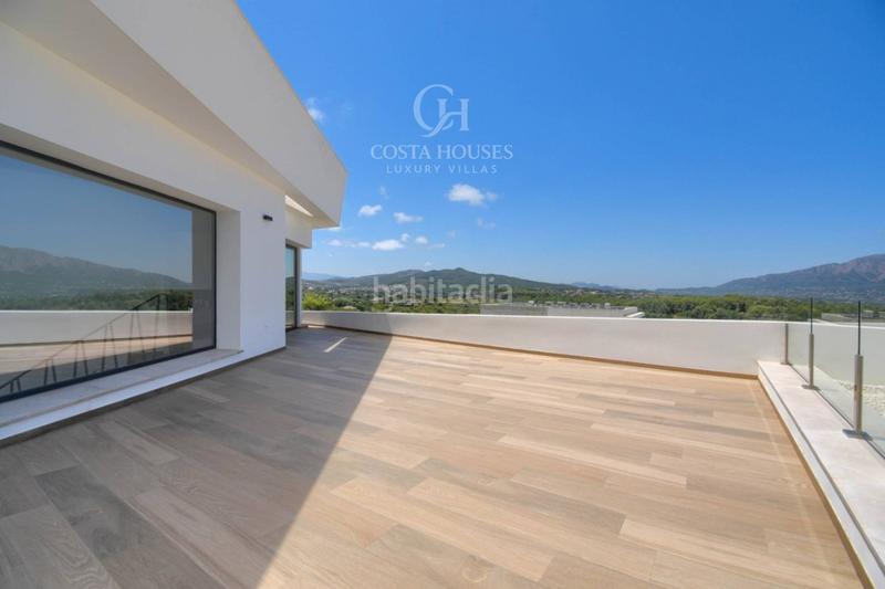 Foto 61bf470d-8774-47fa-a8a2-1784fce4c655. Chalet villa nueva con vistas al mar en venta en monte olimpo, jávea alicante en Xàbia