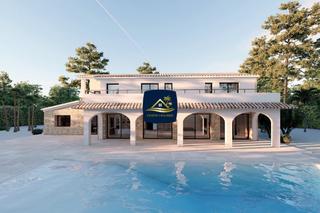 Chalet en Benissa Pueblo. Venta finca mediterránea con encanto rodeada de naturaleza en be
