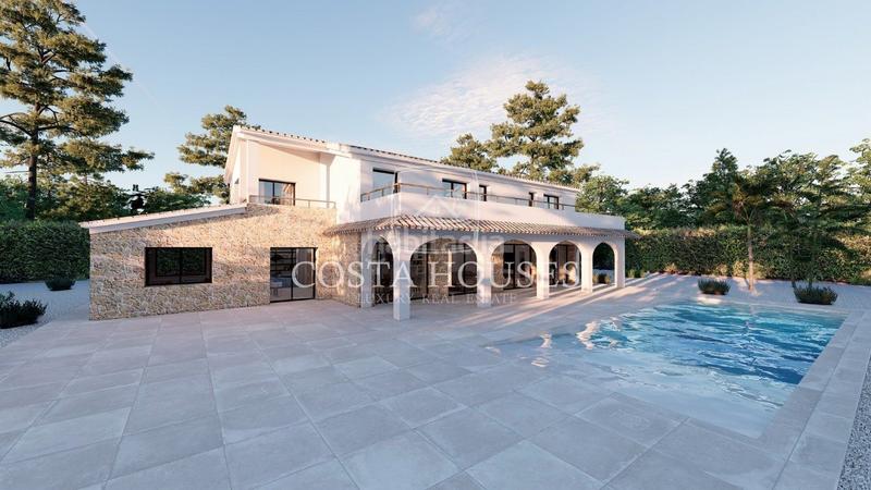 Foto 0b8b1b57-af69-4333-8480-3d45fb6af342. Chalet avec chauffage parking piscine dans Benissa pueblo Benissa