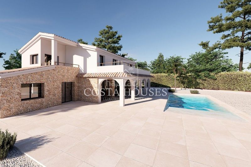 Foto 3d9992cc-688e-4a45-b6f9-6356a1247230. Xalet amb calefacció aparcament piscina a Benissa pueblo Benissa
