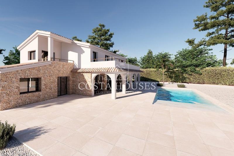 Foto 851f6199-7006-41fc-9b1e-b0da00a804c6. Chalet avec chauffage parking piscine dans Benissa pueblo Benissa