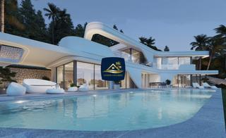 Chalet en Cap Martí - El Tossalet - Pinomar. 1  diseño futurista villas de lujo en javea, costa blanca spain