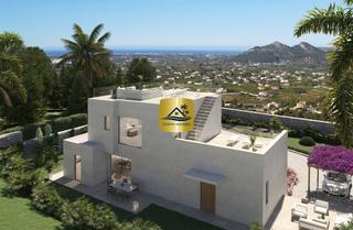 Chalet à Pedreguer. 1  obra nueva  villa moderna con increíbles vistas al mar y al p