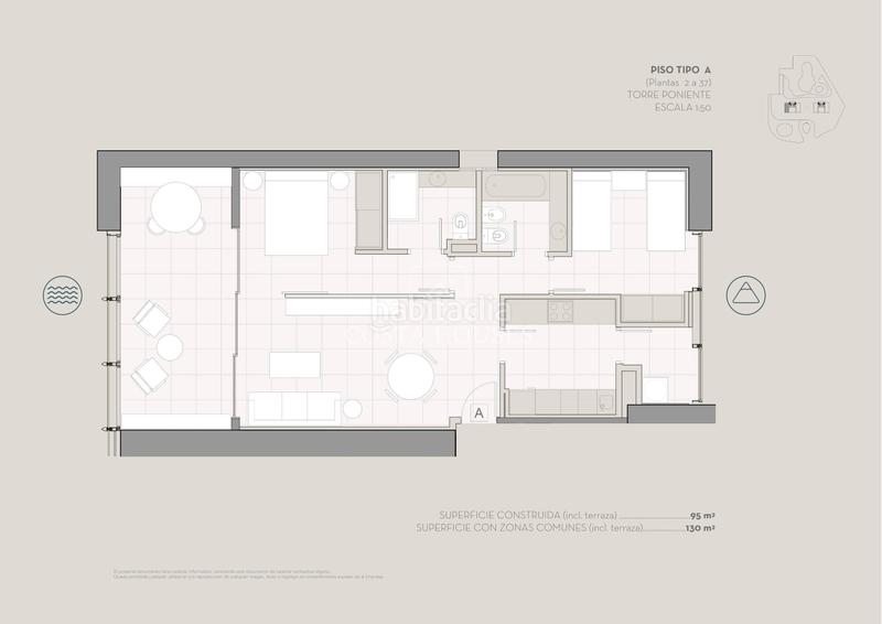 Foto 593221b0-b2e9-482b-8e18-8b1e288c9f08. Apartamento intempo exclusivo apartamento de lujo con vistas al mar Playa Poniente, en Benidorm