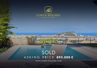Xalet a El Montgó. ?? villa landscape  moderna villa con vistas panorámicas al mar
