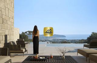 Chalet à Pinar de Advocat-Cometa. Villa timeless  moderna villa de lujo con vistas al mar en morai