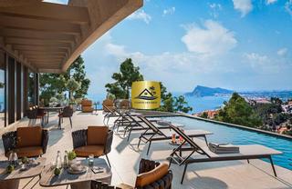 Chalet en Altea Hills. Villa hills  moderna villa de lujo con increíbles vistas al mar