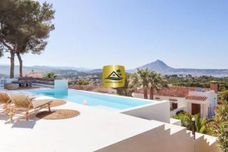 Xalet a Portichol-Balcón al Mar. Villa bach  chalet estilo ibicenco con vistas panorámicas al mar