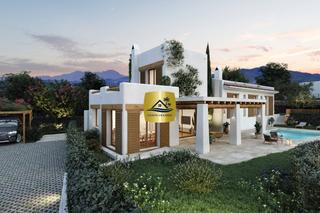 Chalet en Cap Martí - El Tossalet - Pinomar. Villa olivia  villa ibicenca con vistas a la montaña en javea, e