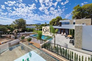 Chalet in Moravit-Cap Blanc. Villa alejandria, nueva construcción de lujo con vistas al mar e