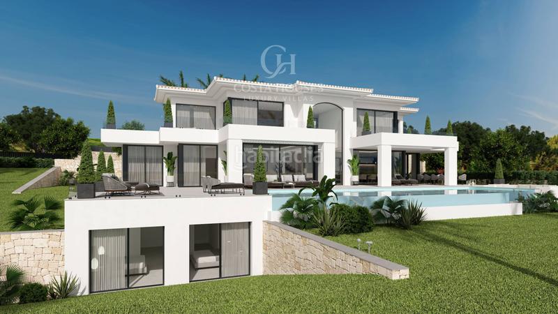 Foto 1223a83e-0508-4582-9237-d0f8e57fb9b8. Chalet villa athenea una joya arquitectónica en 1a linea de mar sobre acantilado en javea xabia en Xàbia