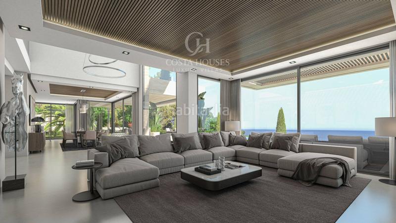 Foto b856db49-329b-41a6-9d41-19246b1e72c6. Chalet villa athenea una joya arquitectónica en 1a linea de mar sobre acantilado en javea xabia en Xàbia