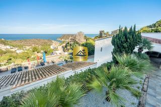 Chalet en Portichol-Balcón al Mar. Villa la barraca  en venta con vistas al mar y a la isla de port