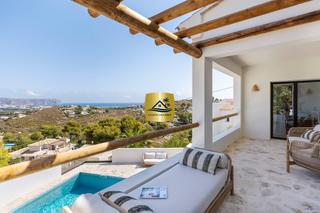Chalet en Cap Martí - El Tossalet - Pinomar. Villa blanca  elegancia ibicenca con vistas al mar en javea, ali