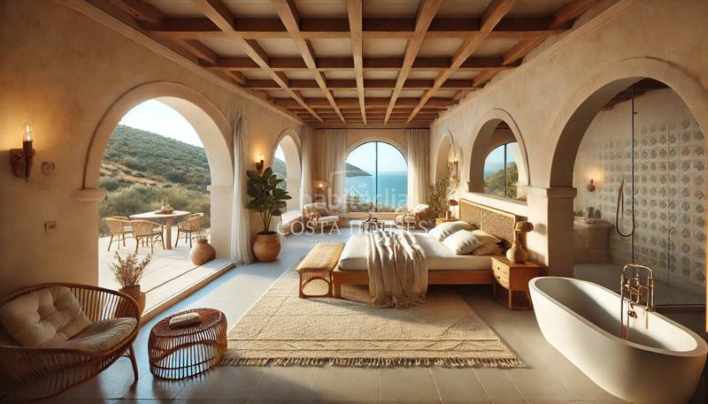 Foto 1ee16b21-3d38-4b11-90e0-aed339ce49ad. Chalet con riscaldamento parcheggio piscina in Moravit-Cap Blanc Moraira