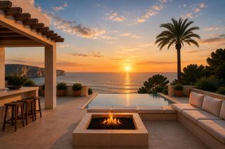 Chalet en Portichol-Balcón al Mar. Villa zafiria  obra nueva de lujo en primera línea del mar en já