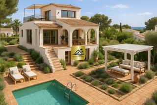Chalet en Portichol-Balcón al Mar. Villa cap negre  en proceso de renovación integral con vistas pa