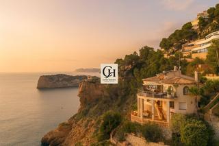 Chalet en Portichol-Balcón al Mar. Villa sinfonia  primera linea de mar en ambolo, javea  xabia