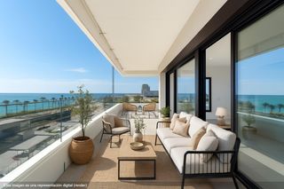 Location Appartement à Avenida avinguda maresme 104. Espectacular piso de obra nueva con vistas panorámicas al mar