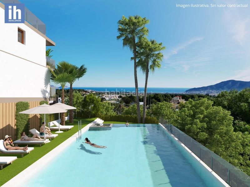 Foto 56ed78b3-c5fe-4d8c-a9f2-255b3126f058. Casa aparellada amb calefacció piscina a Montebello - Nou Espai Nucia (la)